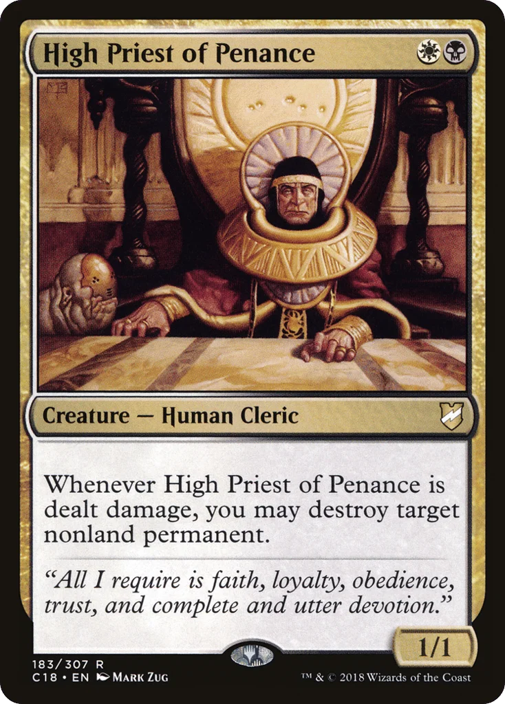 High Priest of Penance · Commander 2018