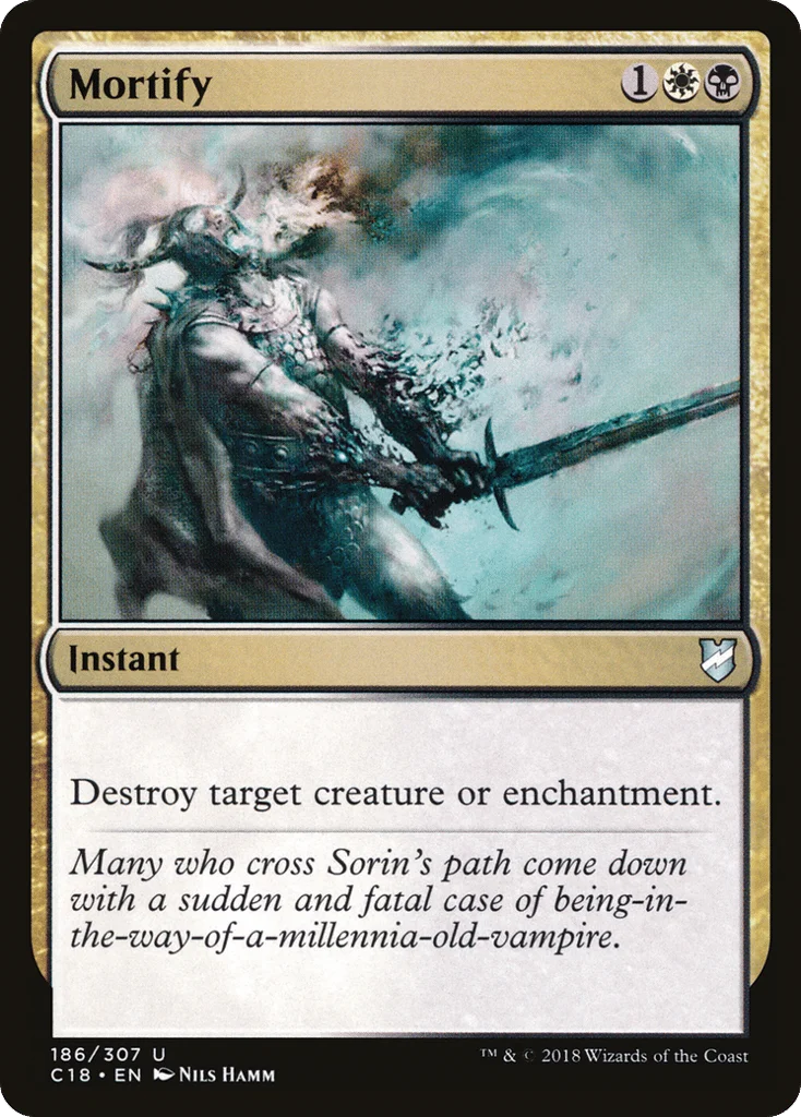 Mortify · Commander 2018