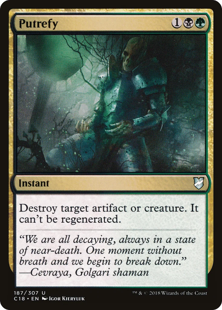 Putrefy · Commander 2018