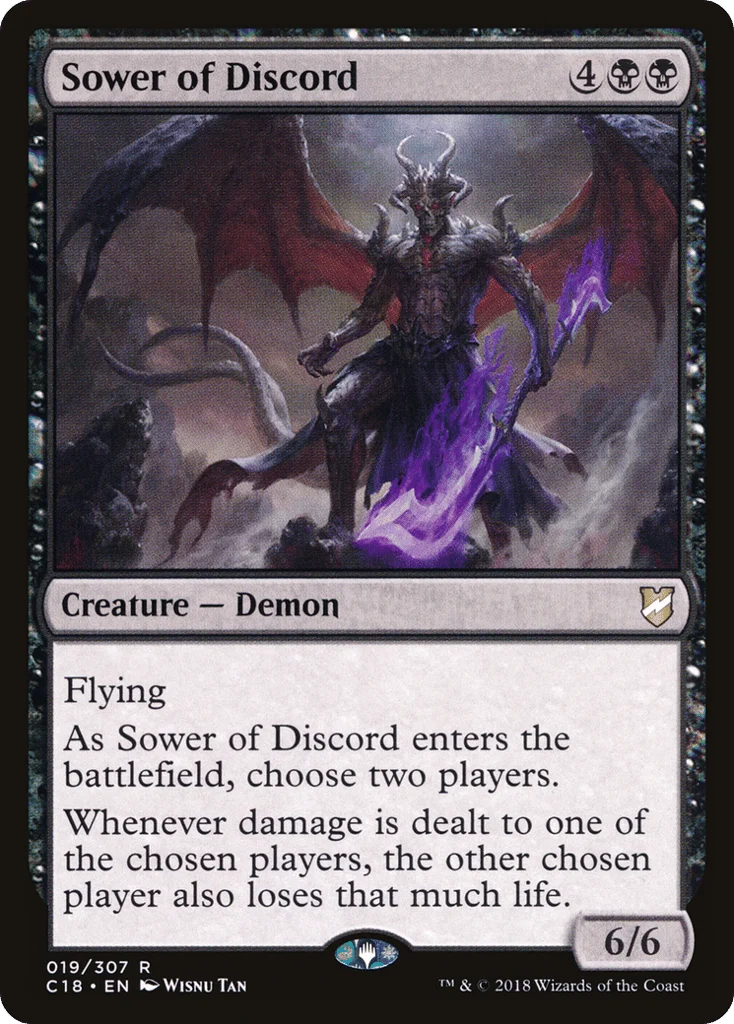 Sower of Discord · Commander 2018