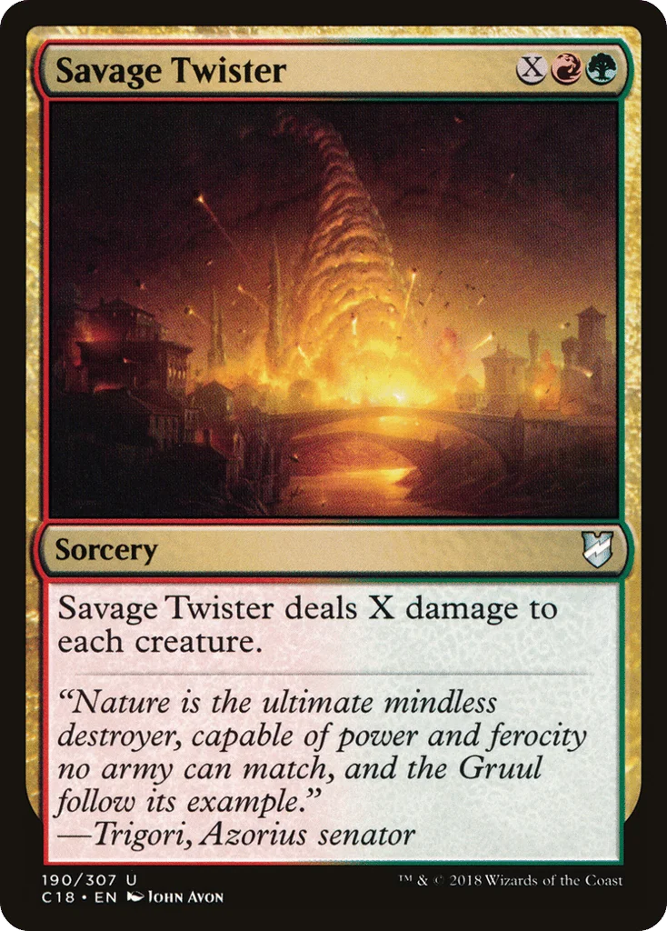 Savage Twister · Commander 2018
