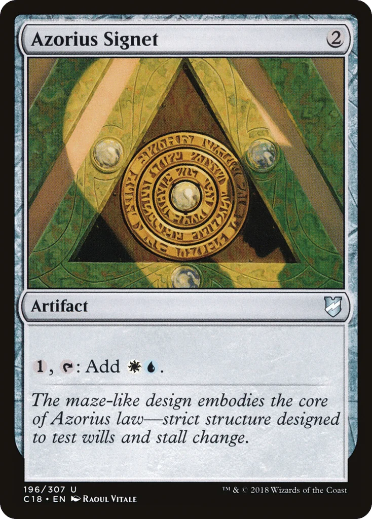 Azorius Signet · Commander 2018