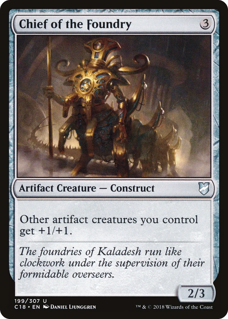 Chief of the Foundry · Commander 2018