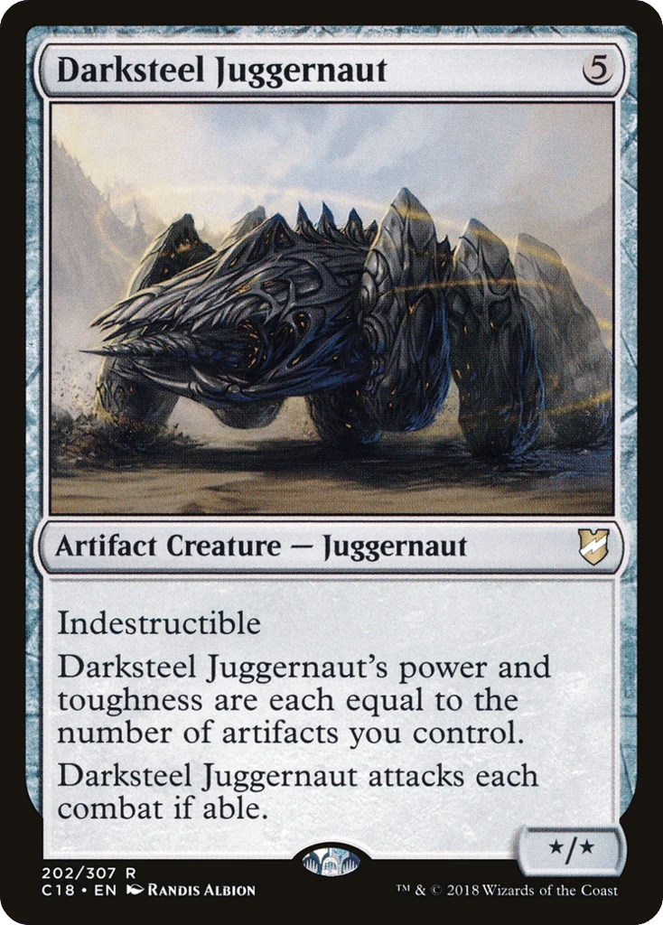 Darksteel Juggernaut · Commander 2018