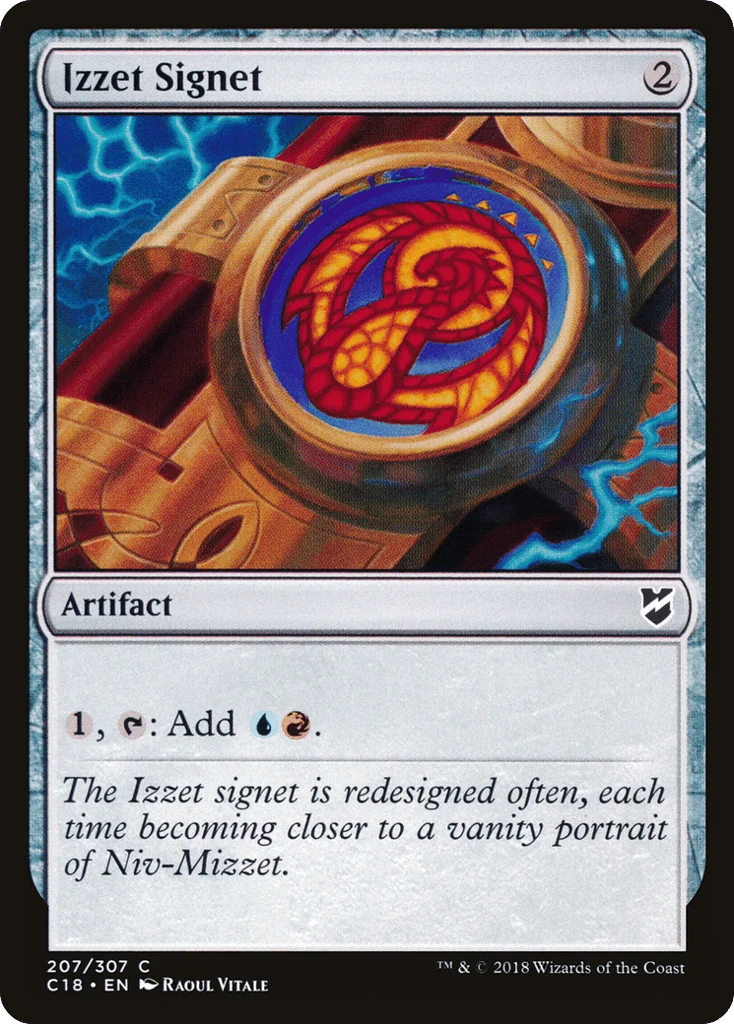 Izzet Signet · Commander 2018