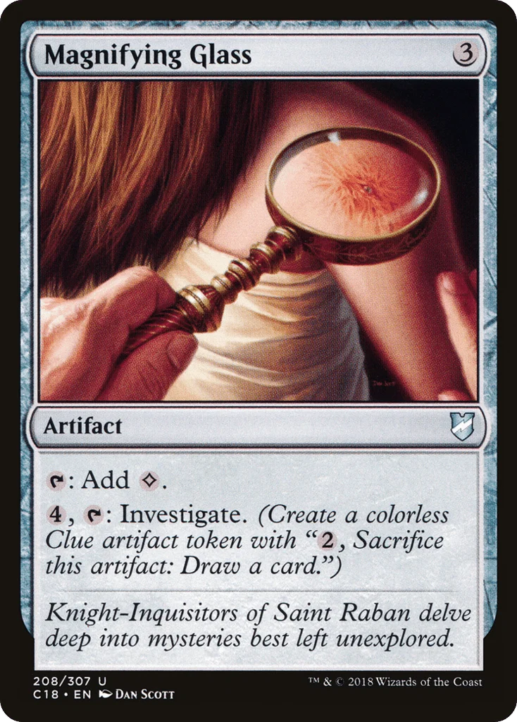 Magnifying Glass · Commander 2018