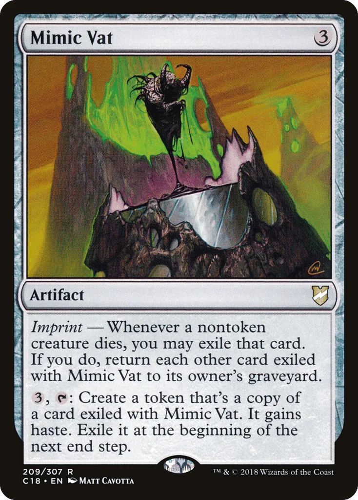 Mimic Vat · Commander 2018