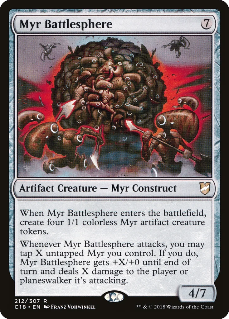 Myr Battlesphere · Commander 2018