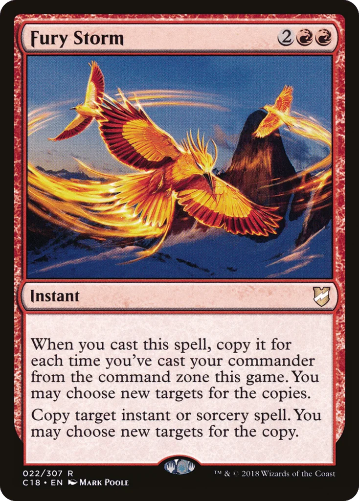 Fury Storm · Commander 2018