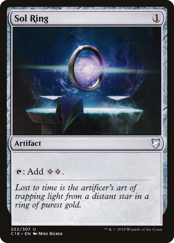 Sol Ring · Commander 2018