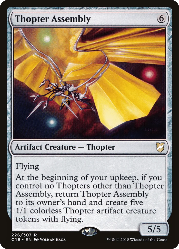 Thopter Assembly · Commander 2018