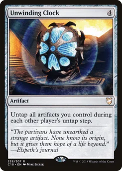 Unwinding Clock