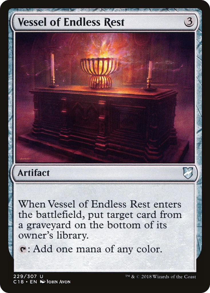 Vessel of Endless Rest · Commander 2018