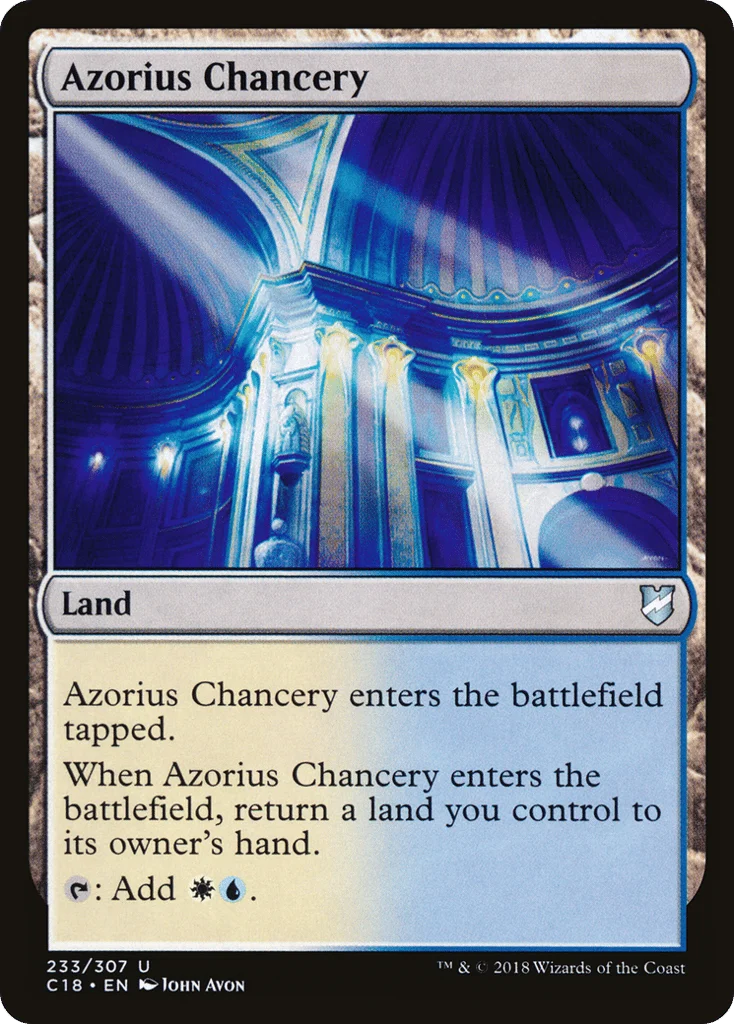 Azorius Chancery · Commander 2018