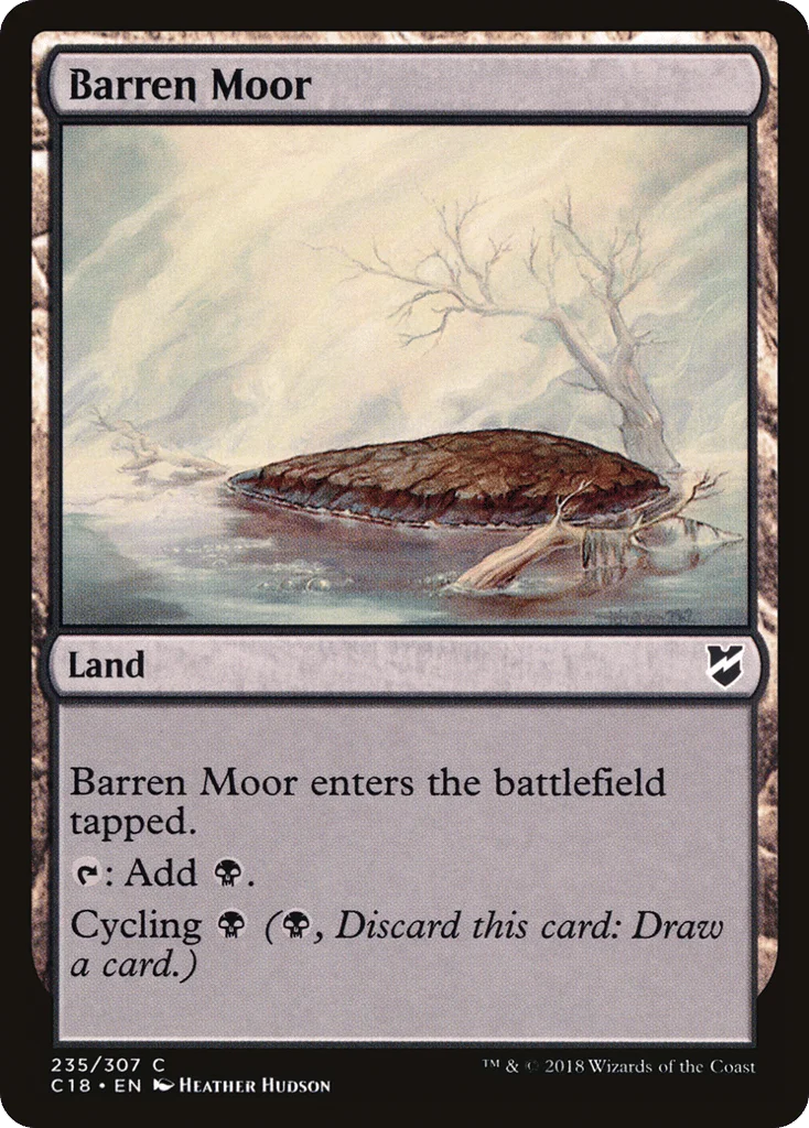 Barren Moor · Commander 2018