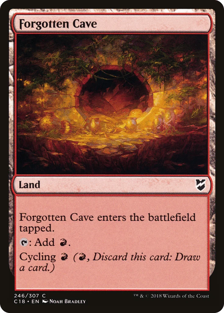 Forgotten Cave · Commander 2018