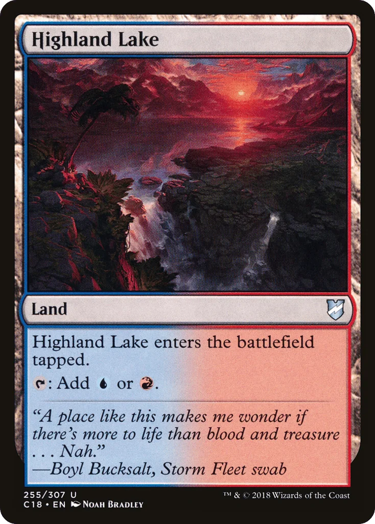 Highland Lake · Commander 2018