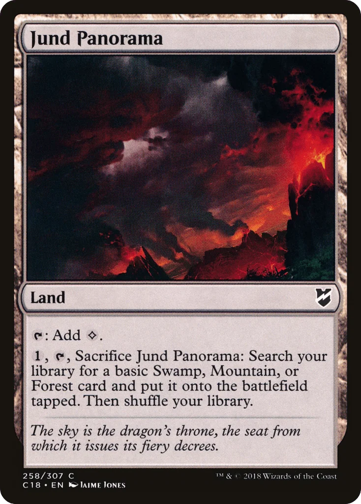 Jund Panorama · Commander 2018