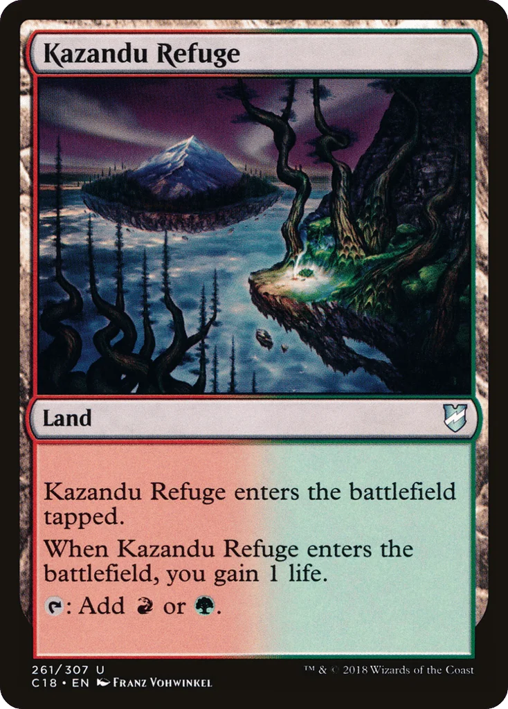 Kazandu Refuge · Commander 2018