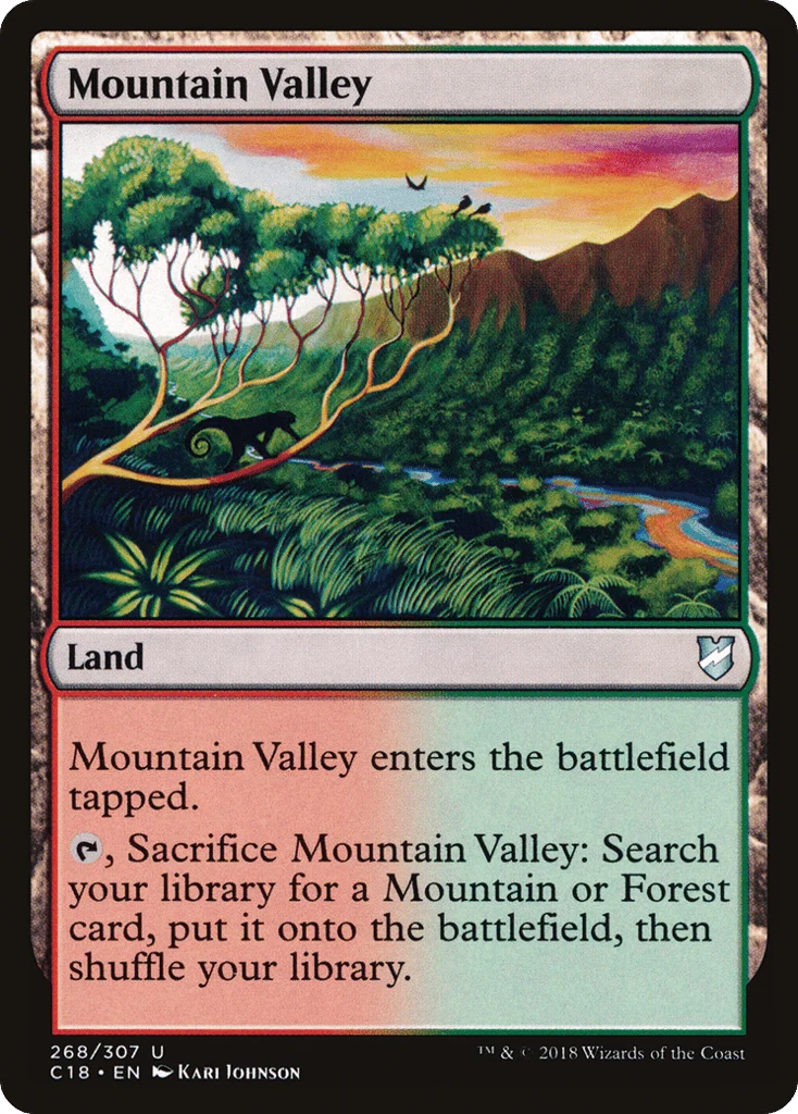 Mountain Valley · Commander 2018