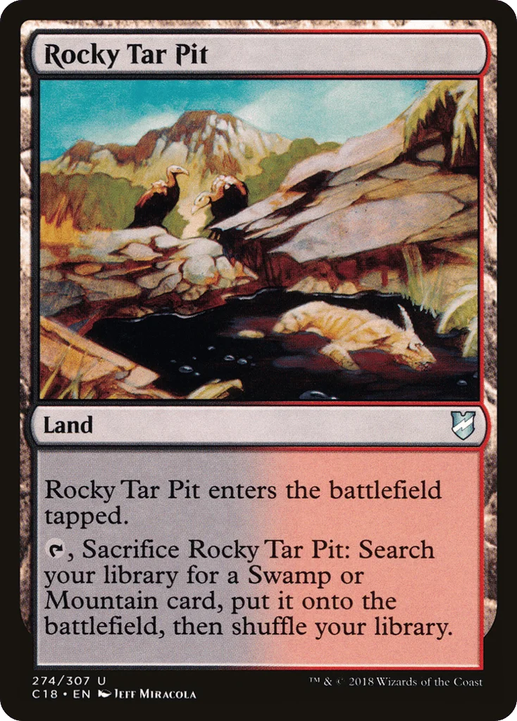 Rocky Tar Pit · Commander 2018