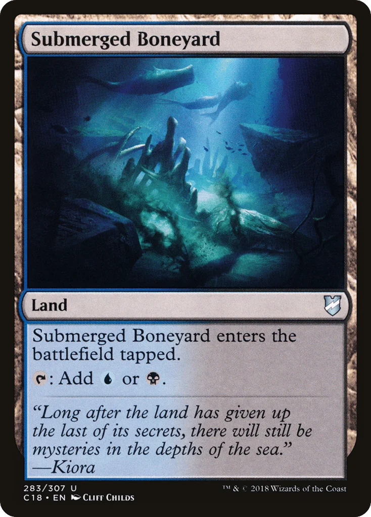 Submerged Boneyard · Commander 2018