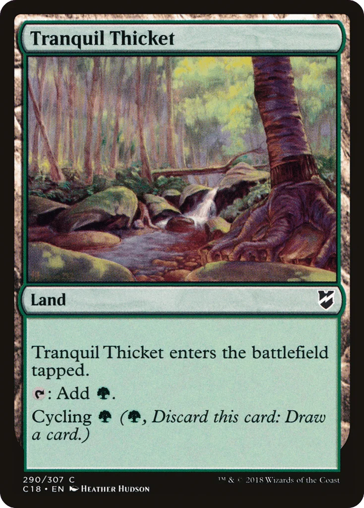 Tranquil Thicket · Commander 2018