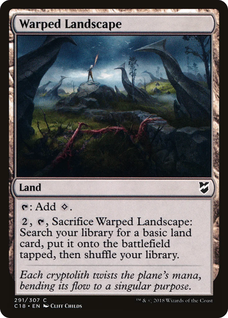 Warped Landscape · Commander 2018