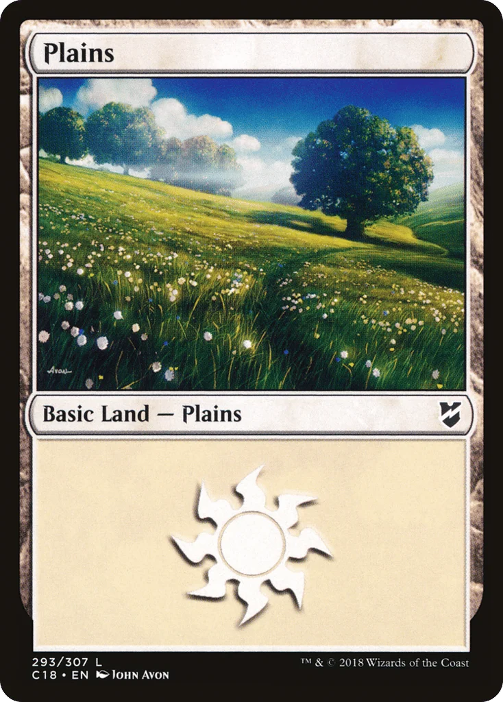 Plains · Commander 2018