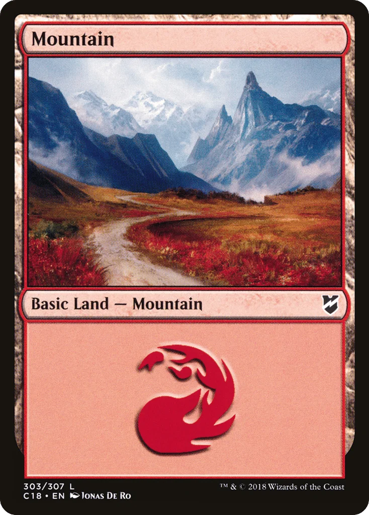 Mountain · Commander 2018