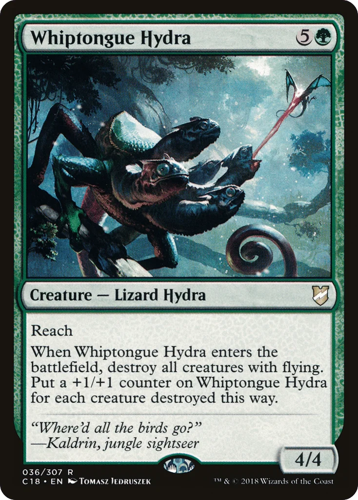 Whiptongue Hydra · Commander 2018