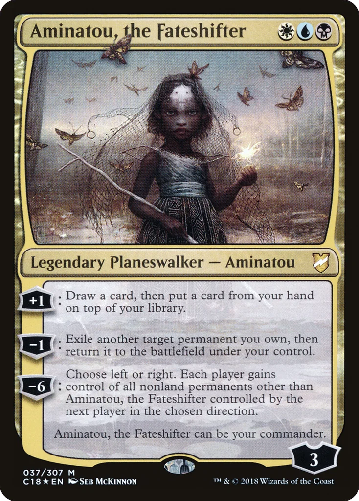 Aminatou, the Fateshifter · Commander 2018