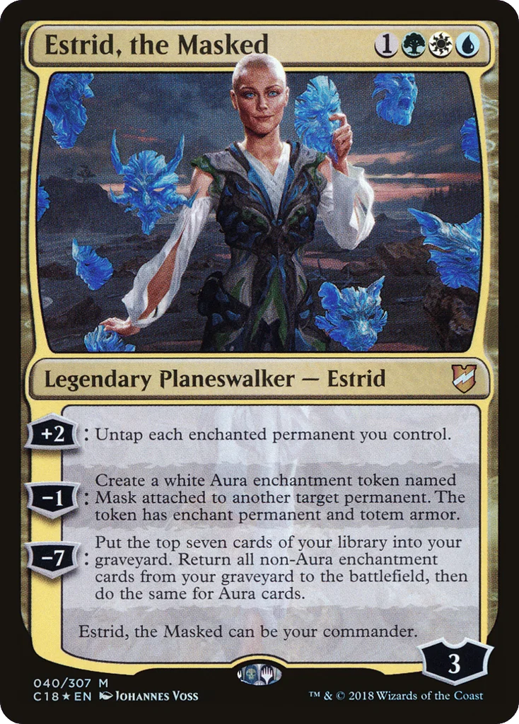 Estrid, the Masked · Commander 2018