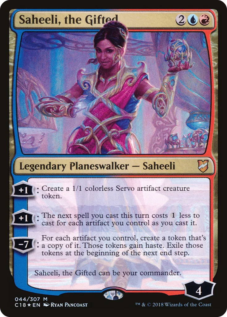 Saheeli, the Gifted · Commander 2018