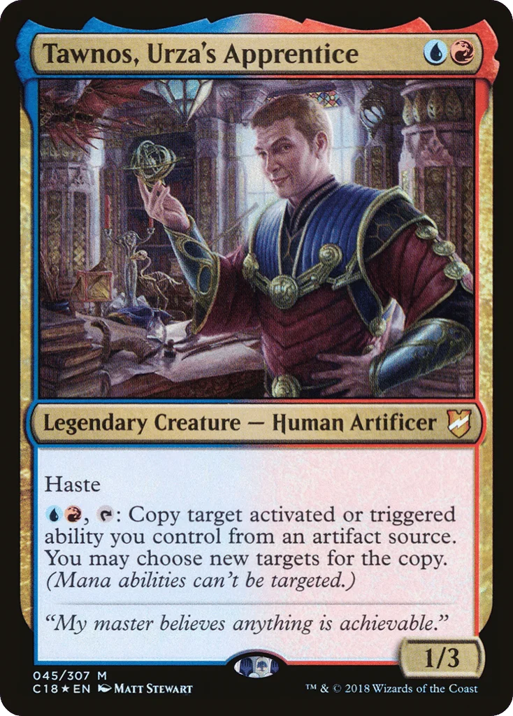 Tawnos, Urza's Apprentice · Commander 2018