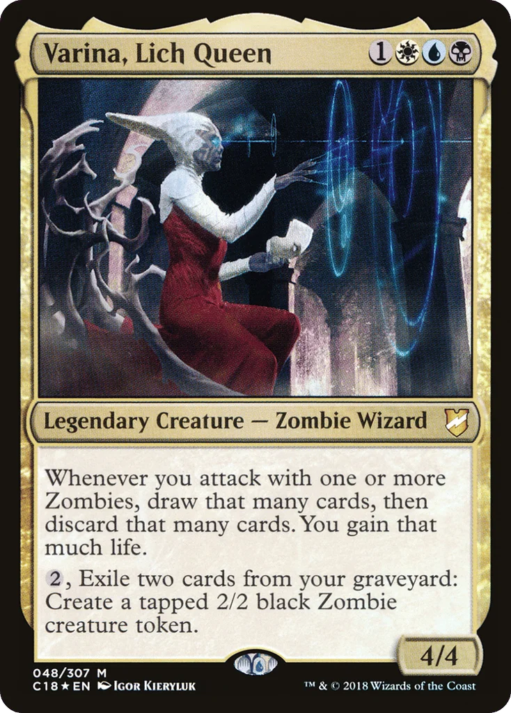 Varina, Lich Queen · Commander 2018