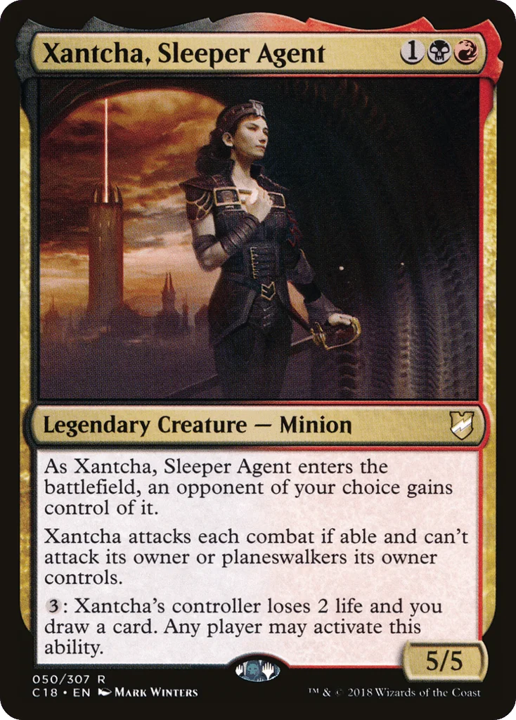Xantcha, Sleeper Agent · Commander 2018