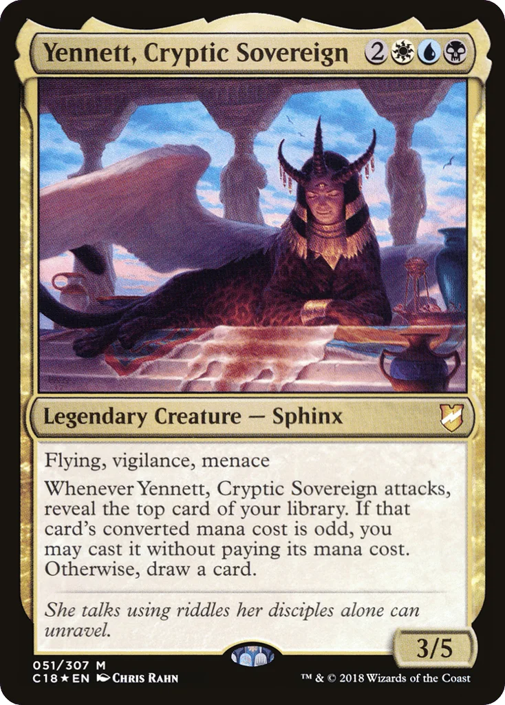 Yennett, Cryptic Sovereign · Commander 2018