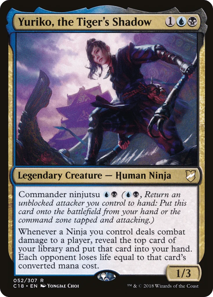 Yuriko, the Tiger's Shadow · Commander 2018