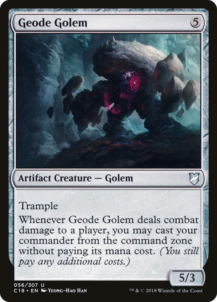 Geode Golem · Commander 2018