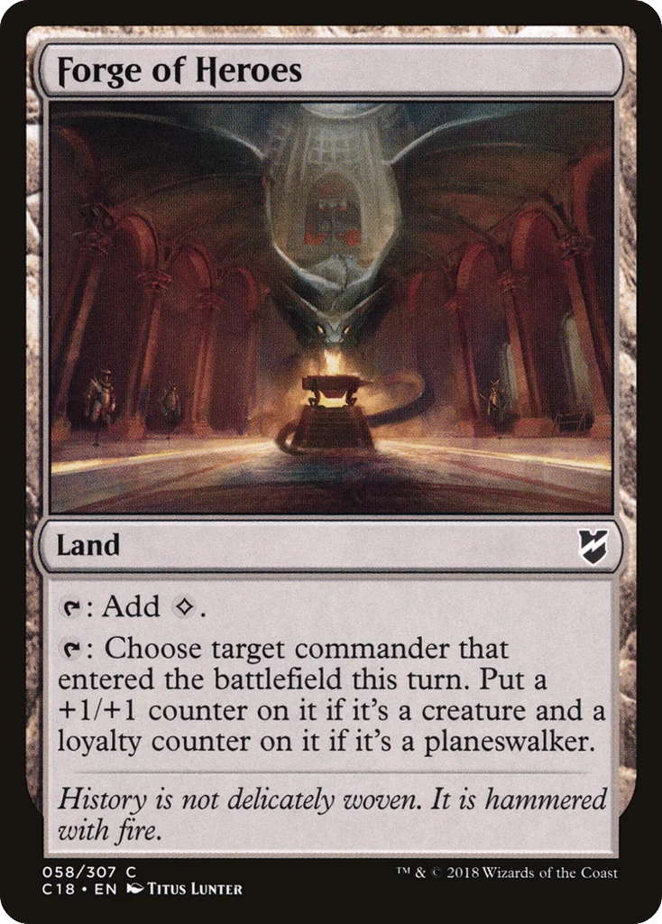 Forge of Heroes · Commander 2018