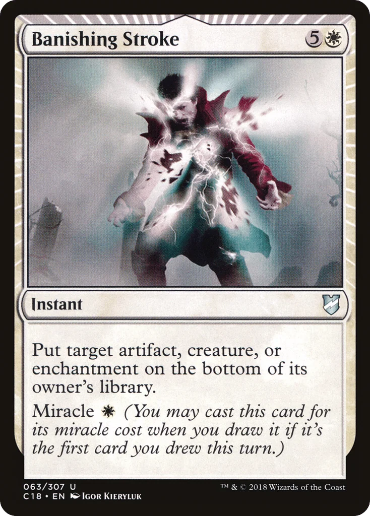 Banishing Stroke · Commander 2018
