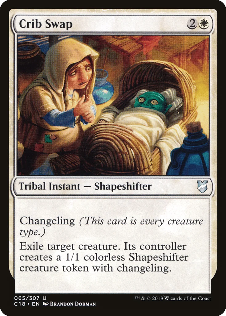 Crib Swap · Commander 2018