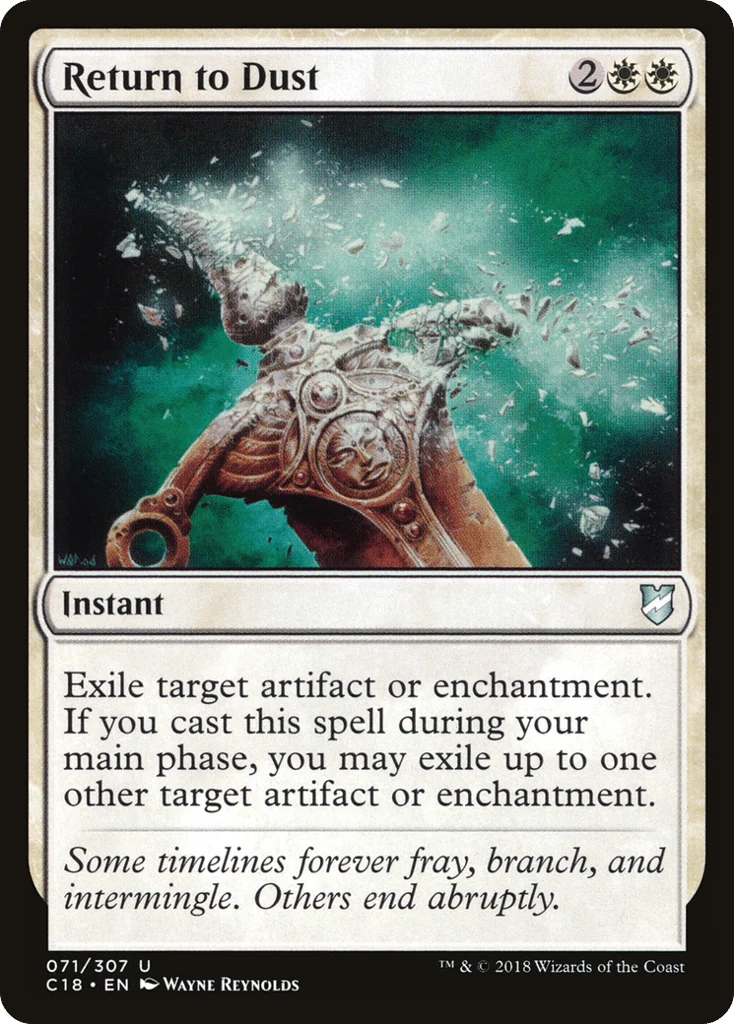 Return to Dust · Commander 2018