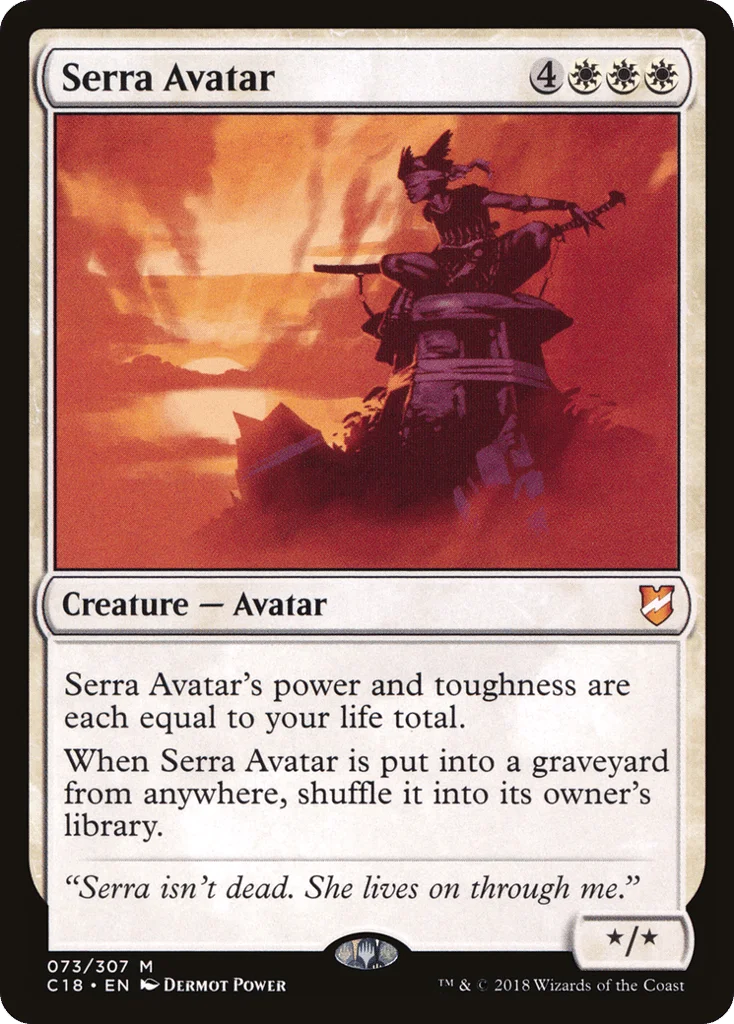 Serra Avatar · Commander 2018