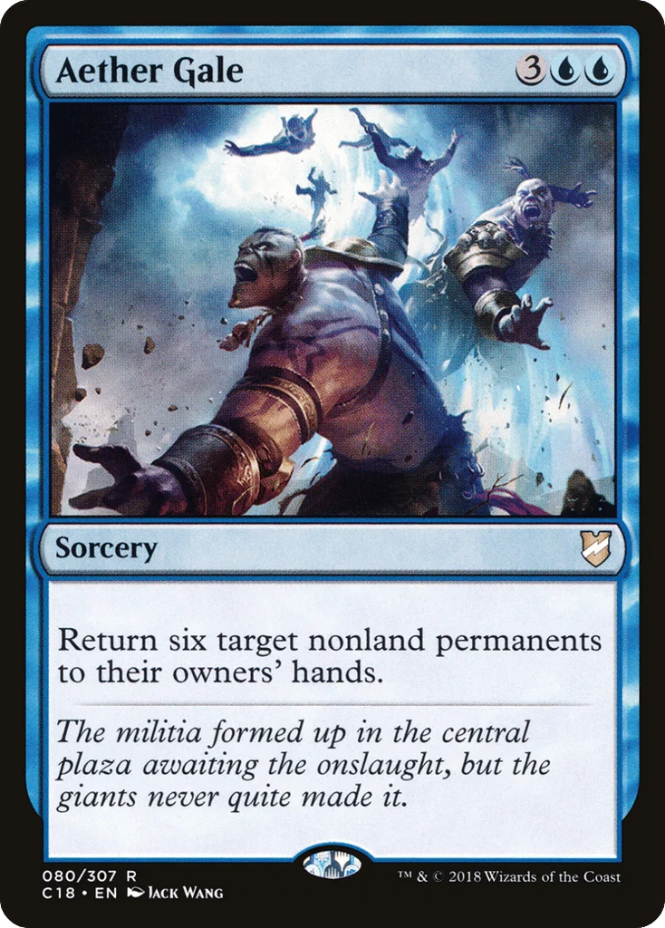 Aether Gale · Commander 2018