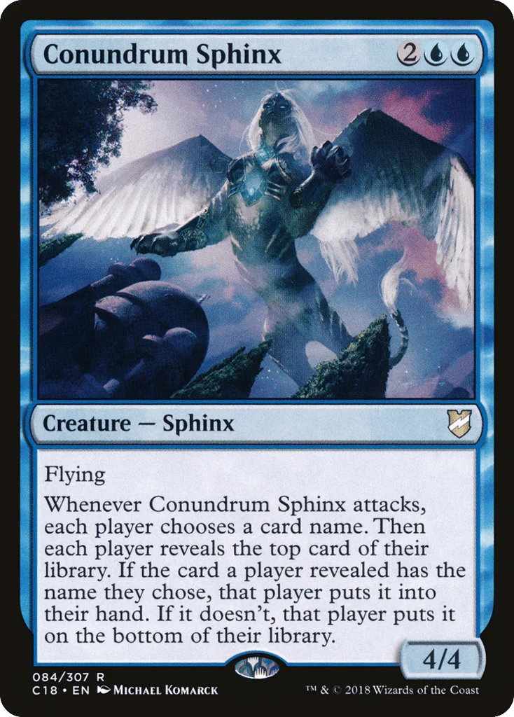 Conundrum Sphinx · Commander 2018