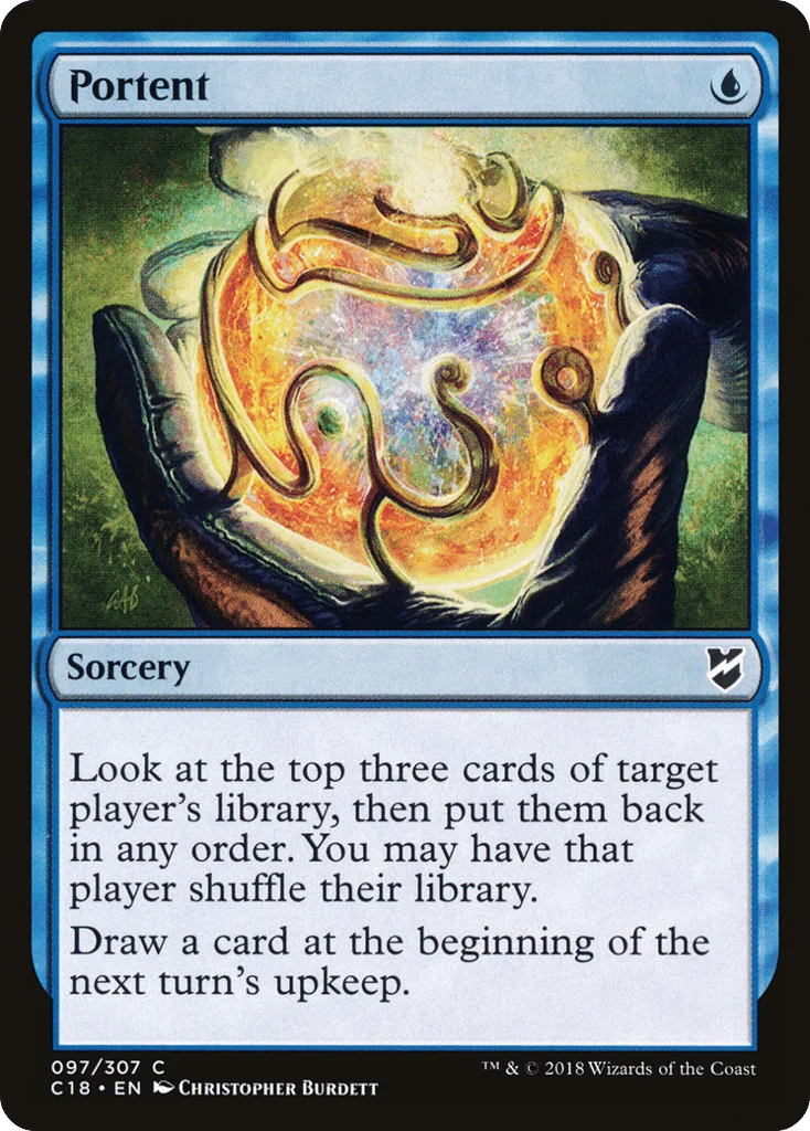 Portent · Commander 2018