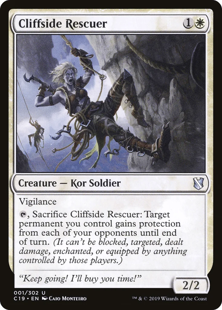 Cliffside Rescuer · Commander 2019