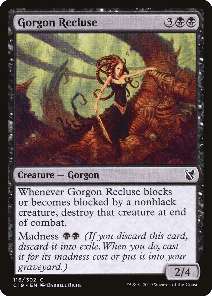 Gorgon Recluse · Commander 2019